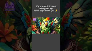 Clever Fox amp Parrot Learning kids Moral story Daily cartoon Chalak lumri or tota Kidscornertv2 [upl. by Haggai]