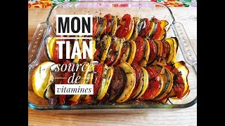 Recette de mon TIAN AUX LÉGUMES DU POTAGER [upl. by Monk376]