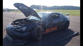 NASA MA VIR Dan Unkefer Memorial  696 BRZ Crash [upl. by Russel]