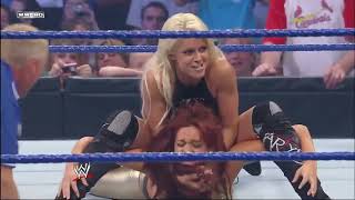 WWE Smackdown 2008 Maryse vs Maria [upl. by Stringer568]