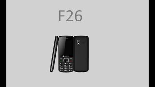 Aspera F26  How to turn on and off the phone [upl. by Millwater122]