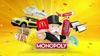 McDonalds  The MONOPOLY Game 2016  40s [upl. by Einnaoj71]