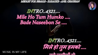 Medley Karaoke For FEMALE With Scrolling Lyrics Eng amp हिंदी [upl. by Ffirahs]