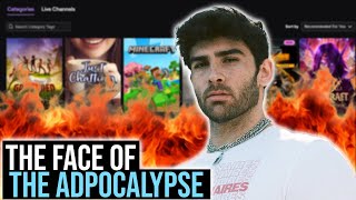 Twitch Enabling Hasan Causes MASSIVE Adpocalypse [upl. by Atnes]