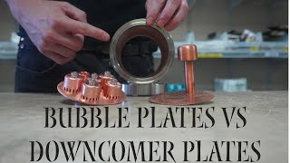 Bubble Plates vs Downcomer Plates [upl. by Ehtyde]