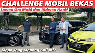 ADU PINTAR CARI MOBIL BEKAS LAWAN OM MOBI DAN RIDWAN HANIF [upl. by Erasme]