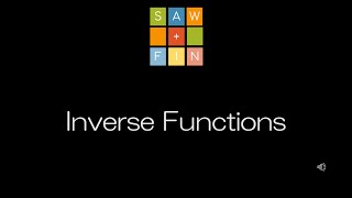 Precalculus 19 Inverse Functions [upl. by Oakes]