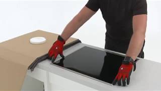 How to install your AEG Induction Hob  Worktop installation [upl. by Poole318]