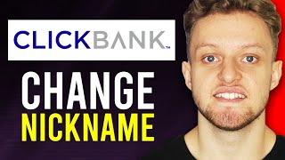 How To Change ClickBank Nickname [upl. by Ttocserp]