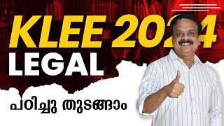 KLEE  CUSAT LLB 2024  Legal Topics to study  Kerala LLB Entrance exam [upl. by Donahue]