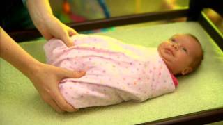 How to HipHealthy Swaddle your Baby  IHDI [upl. by Ahsika45]