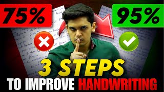 How to Improve Your Handwriting 🔥 3 Simple Steps Prashant Kirad [upl. by Auqinihs772]