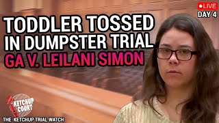 TRIAL WATCH Day 4  GA v Leilani Simon  Toddler in Landfill Trial  Part 1 [upl. by Eahsat]