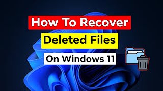 How to Restore Deleted Files on Windows 11 within just a minute [upl. by Ttehr930]