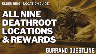 All Deathroot Locations in Elden Ring  Gurranq Questline and Rewards [upl. by Guntar]