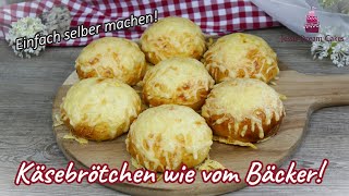 Fluffig weiche Käsebrötchen wie vom Bäcker 😍​ [upl. by Popper]