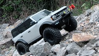 Superp Traxxas TRX4 Ford Bronco OFF ROAD Adventure 4x4 Scale 110 [upl. by Gnoht]