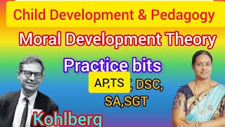 Kohlberg Moral Development Theory Important bitsAPTS DSC psychologyChild Pedagogy amp Development [upl. by Lj434]