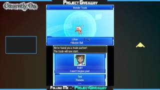 FIRST SHINY WONDERTRADE OF POKEMON SUN AND MOON HACKED [upl. by Gnaht261]