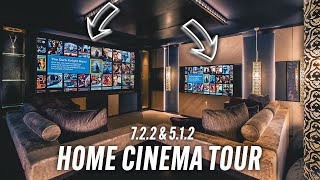 HOME CINEMA ROOM TOUR amp SETUP 2022 INSANE HIDDEN THEATRE [upl. by Addiel]