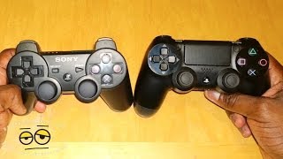 Sony PS4 Dualshock 4 vs PS3 Dualshock 3 Controller Review [upl. by Dublin974]