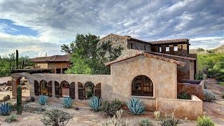 Spanish Colonial Retreat in Scottsdale Arizona [upl. by Enyehc]