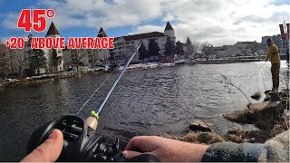 Is Spring Coming Early Fishing The Fox River In Wisconsin [upl. by Semyaj906]