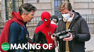 SPIDERMAN NO WAY HOME 2021  Behind the Scenes amp Bloopers of Tom Holland Marvel Movie [upl. by Inavihs379]