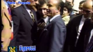 Figuretti en Francia persiguiendo a Menem  Videomatch 98 [upl. by Nellie]