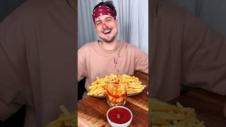 How to make the best KETCHUP and FRIES surprise for your sibling☺️❤️🍟 CHEFKOUDY [upl. by Babs]