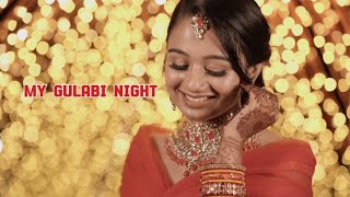 My wedding gulabi night [upl. by Adiene]