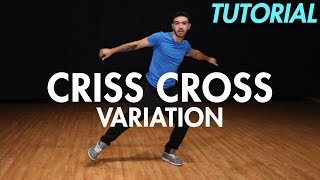 How to do the Criss Cross Hip Hop Dance Moves Tutorial  MihranTV [upl. by Aramoiz]