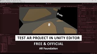 XR Simulation to Test AR Project in Unity Editor  AR Foundation 5 Unity 2023 [upl. by Stanley]