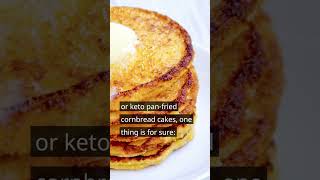 How to Make Delicious Southern Cornbread Keto Johnny Cakes shorts [upl. by Bartolome]