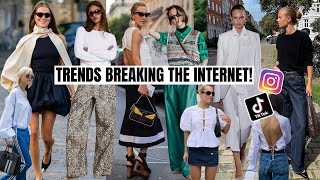 Spring’s Most Viral Trends Have Arrived Fashion Trends 2024 [upl. by Kcitrap]