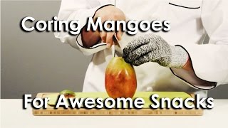 Quick Tip 8  How to Core a Mango [upl. by Spiegleman434]