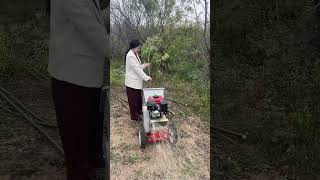 Portable wood chipper Support the development of agriculture rural areas and farmers Modern [upl. by Gord]