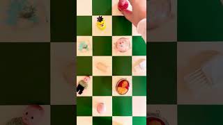 Trinkets on chessboard asmr asmrvideos notalking [upl. by Lovato]