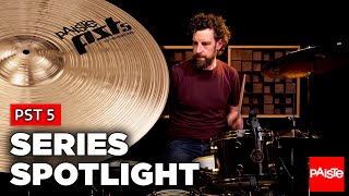 PAISTE CYMBALS  Series Spotlight  PST 5 [upl. by Yasmar541]