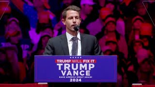 Tony Hinchcliffe calls Puerto Rico floating island of garbage at Trump rally [upl. by Ecirahc]