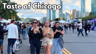 CHICAGO  Taste of Chicago Walkthrough on Friday Day 1  September 6 2024  4k 60fps Video [upl. by Fitzgerald]