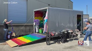 Huntsville’s Free LGBTQ Closet Trailer Stolen  Sapt 30 2024  News 19 at 6 pm [upl. by Mimi795]