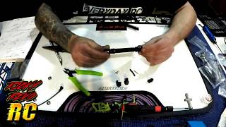 RC Rock Crawler GMADE R1 Kit Build Part 5 Assembling The Driveshafts [upl. by Kacey]