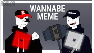 WANNABE  animation meme  roblox [upl. by Jasik]