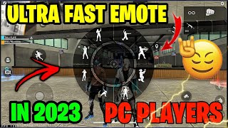 BLUESTACK 5 ULTRA FAST EMOTE IN GAME I HOW TO DO FAST EMOTE FREE FIRE I FAST EMOTE FREE FIRE 2023 [upl. by Umeh]