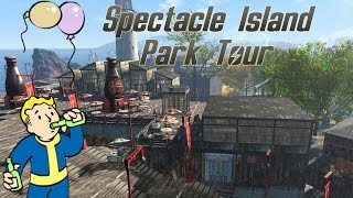 Fallout 4 Spectacle Island Park Tour final version [upl. by Kantos743]