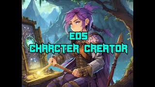 ED5 Character Creator Plugin  RPG MAKER MZ [upl. by Tully197]