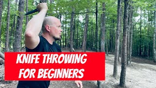 Knife Throwing Tutorial for Beginners [upl. by Base]