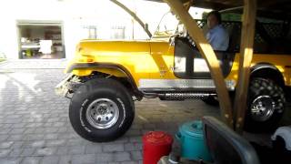 Jeep CJ7 V8 6600 AMC 401 [upl. by Brittaney]