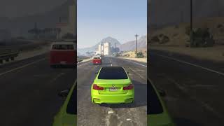 I Was So Close To Crashing My BMW M3 On The Highway In GTA 5 [upl. by Ydal461]